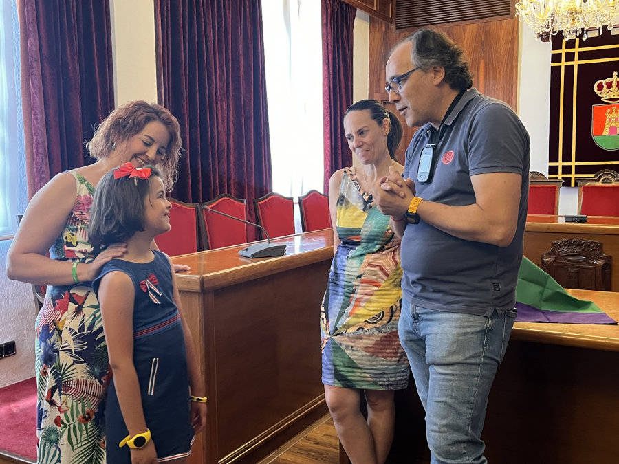 Recibimiento Nerea Gallego Moreno, campeona de España Sub-8 de Ajedrez