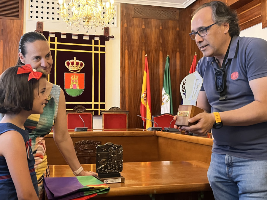 Recibimiento Nerea Gallego Moreno, campeona de España Sub-8 de Ajedrez