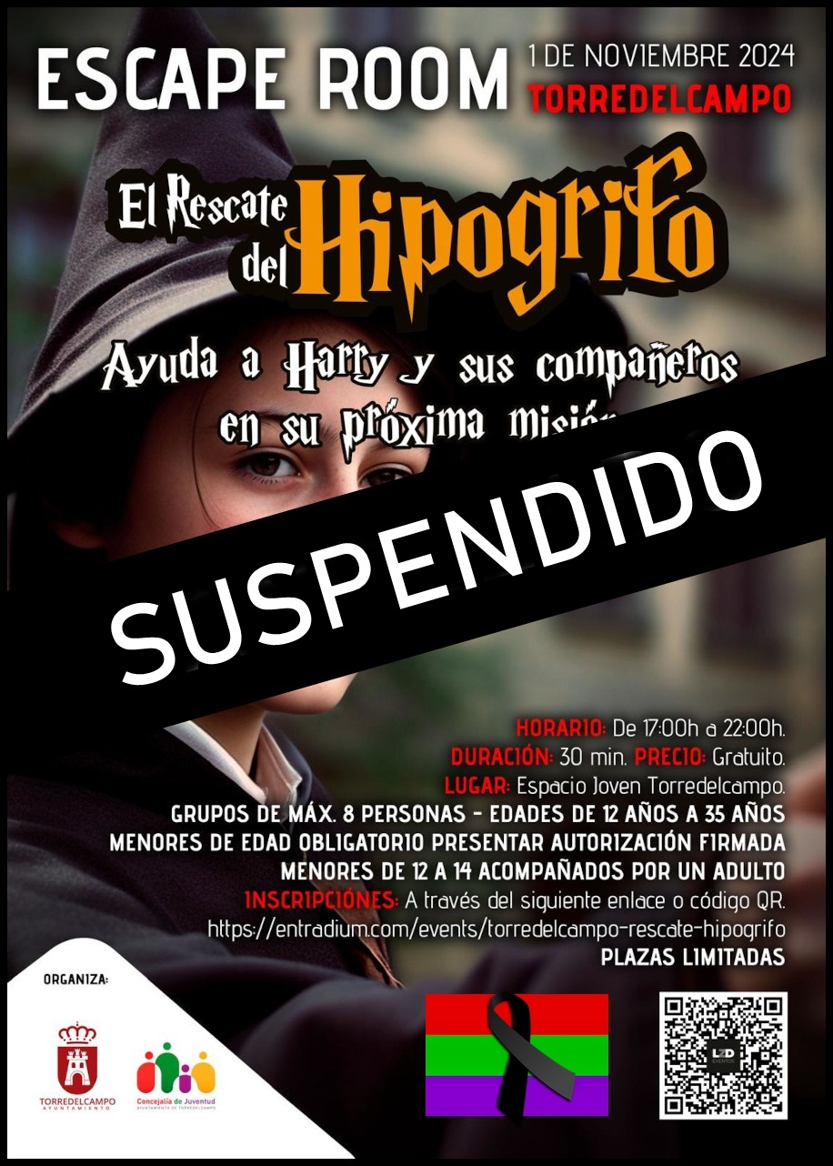 La concejalía de Juventud organiza un Escape Room con motivo de Halloween