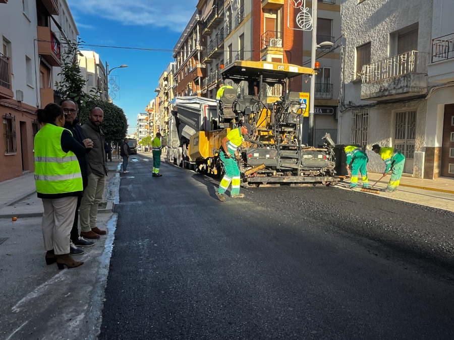 Torredelcampo mejora su pavimentación urbana con una inversión de 80.000 euros