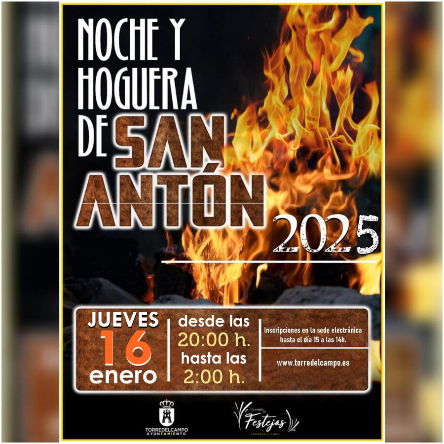 Torredelcampo se prepara para una mágica Noche de San Antón