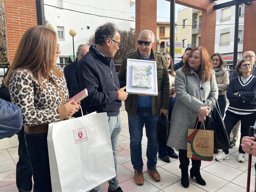 Voluntarios del Museo Provincial visitaron Torredelcampo para conocer su patrimonio y cultura