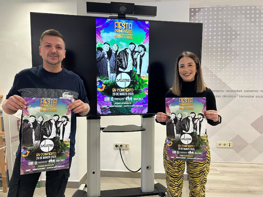 Salistre, cabeza de cartel de la Fiesta de la Primavera 2025