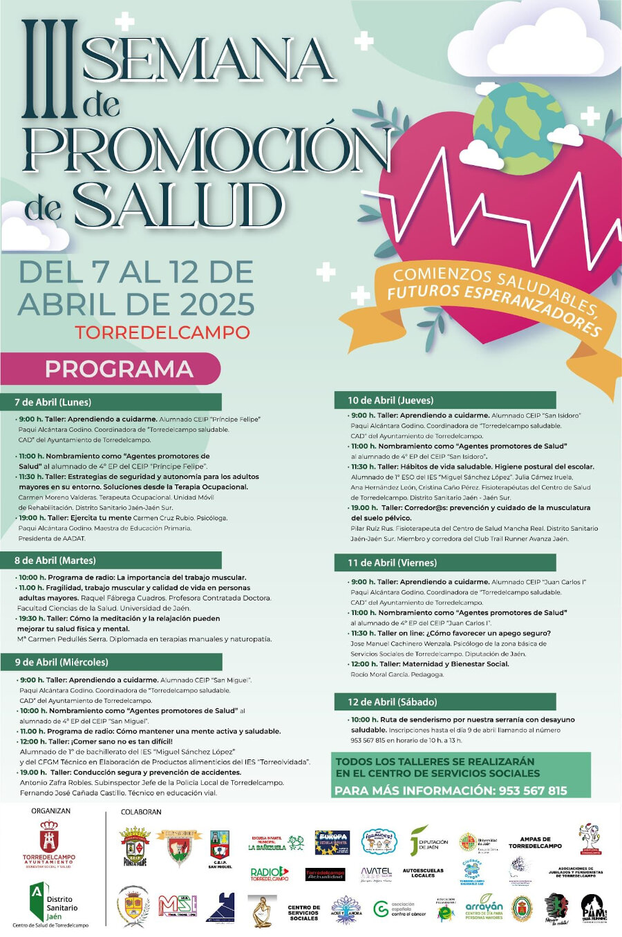 Presentación de la Semana de Promoción de la Salud en Torredelcampo