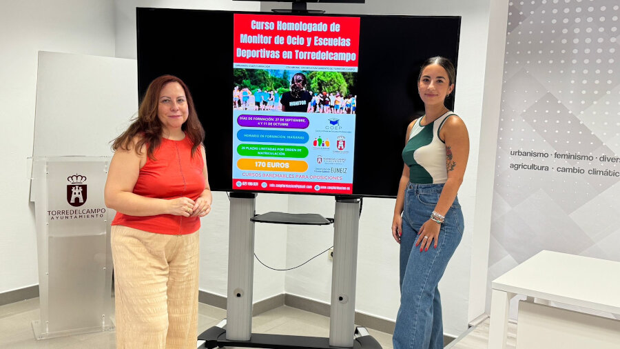 Torredelcampo impulsa una nueva edición del curso homologado de monitor de ocio y escuelas deportivas