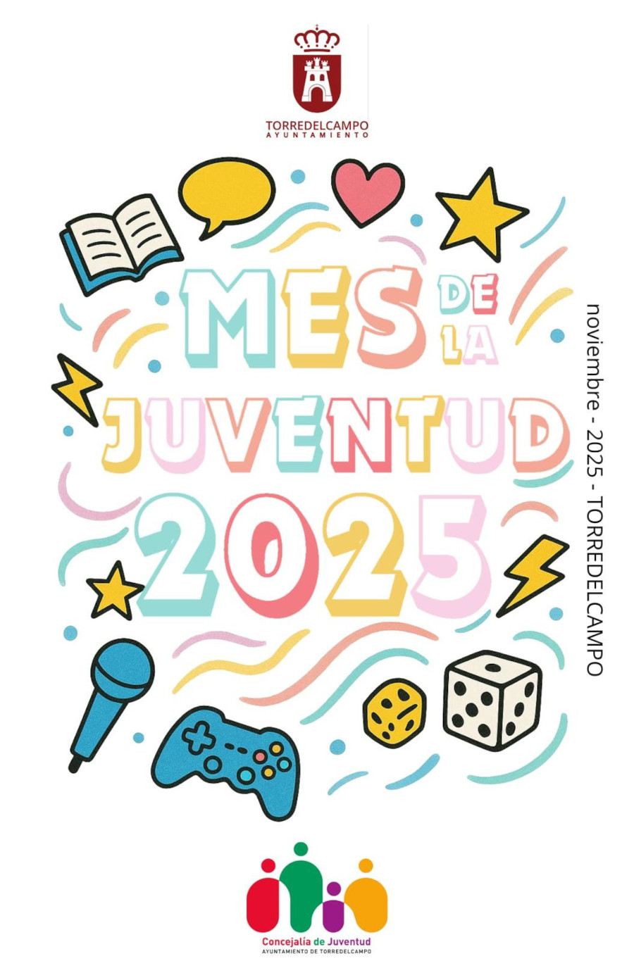 Torredelcampo presenta la programación del Mes de la Juventud con propuestas de ocio saludable y formación