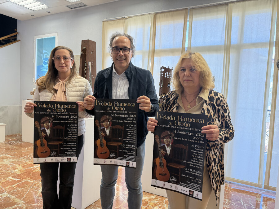Presentada la I Velada Flamenca de Otoño con motivo del Día del Flamenco 