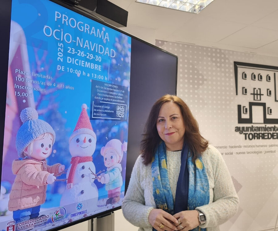 Nuevo Programa de Ocio de Navidad 2025 para niños y niñas de Torredelcampo