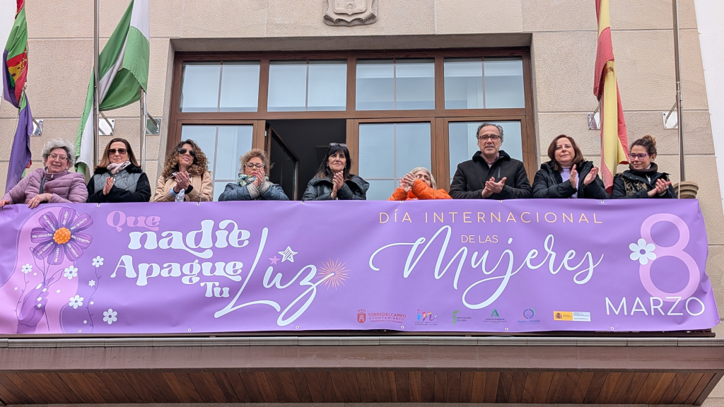 Torredelcampo alza la voz en defensa de los derechos de las mujeres con motivo del 8M