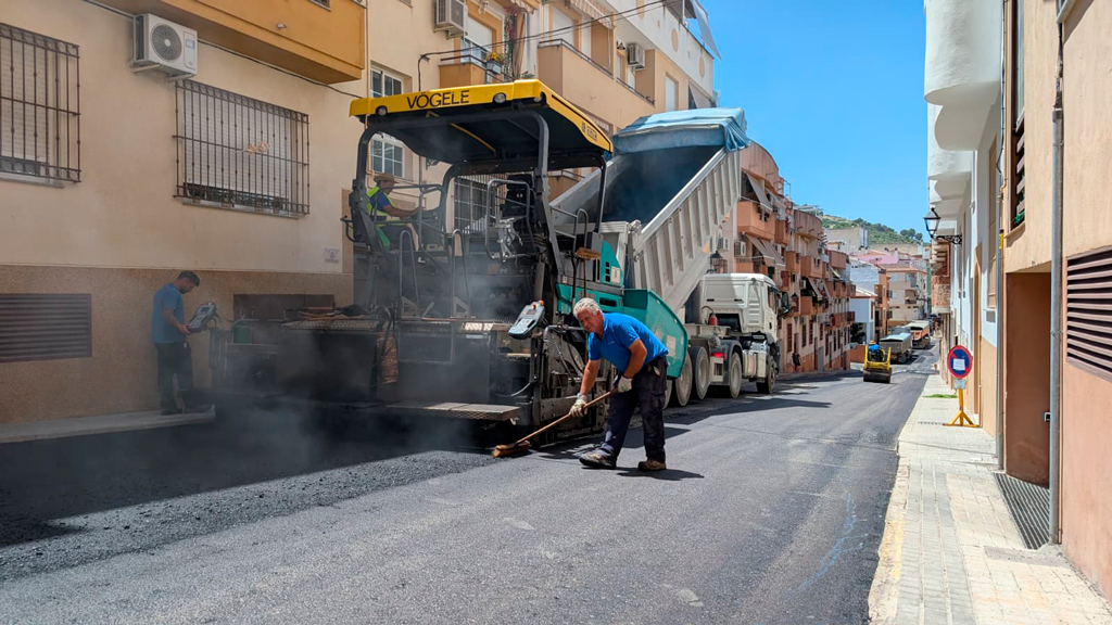 Mejora del firme de cuatro calles con una nueva actuación de reasfaltado urbano