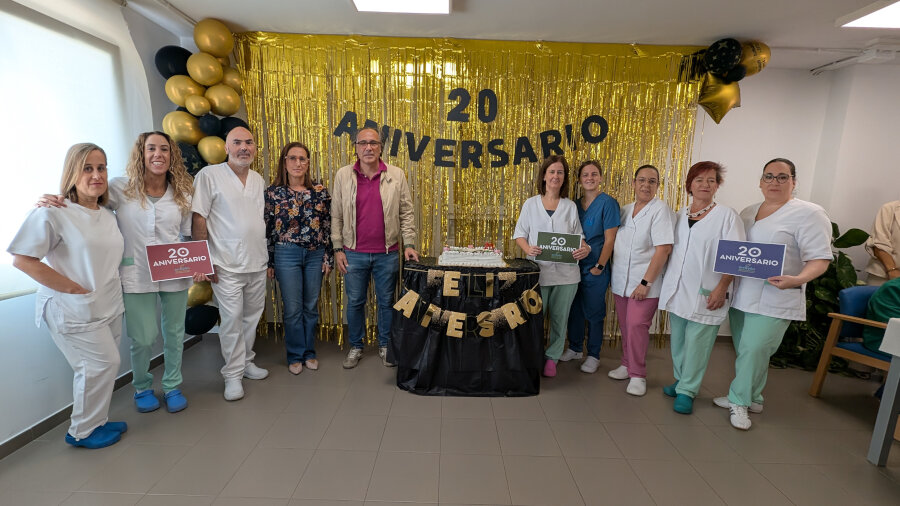El Centro de Estancia Diurna ‘Arrayán’ celebra sus 20 años compartiendo recuerdos, convivencia e ilusión